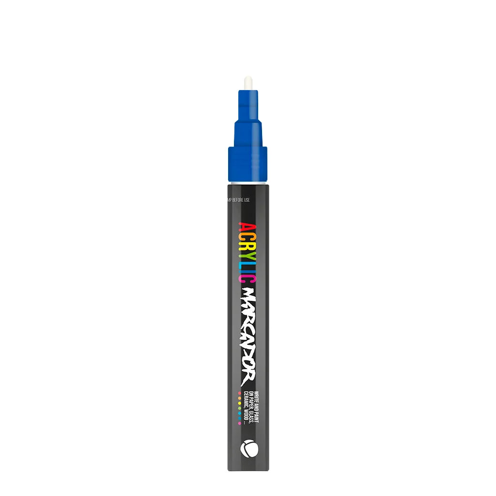 MTN MARCADOR - 1mm BLUE
