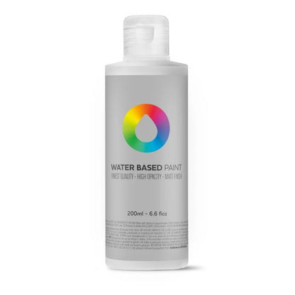 MTN Water Based Paint Refill - 200ml - Silver