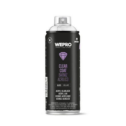 MTN WEPRO Spray Paint - Clear Coat 400ml (Acrylic Varnish)