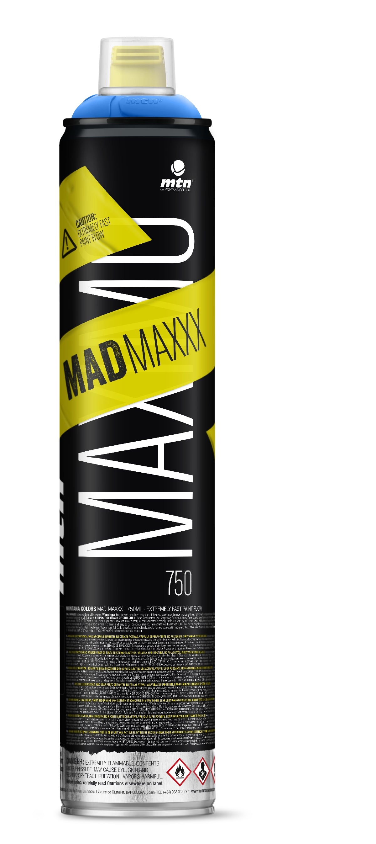 MTN - MAD MAXXX 750ml - Electric Blue - RV30
