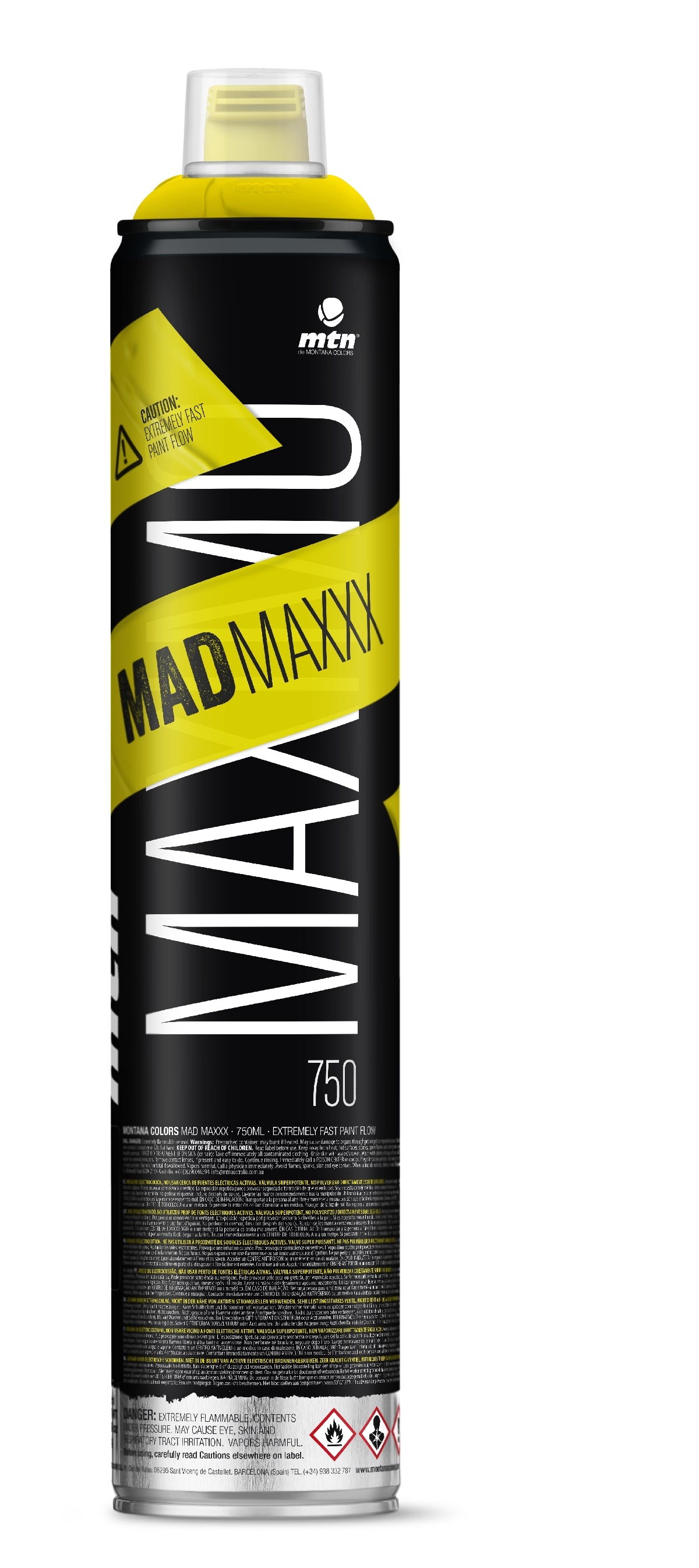 MTN - MAD MAXXX 750ml - Light Yellow - RV1021