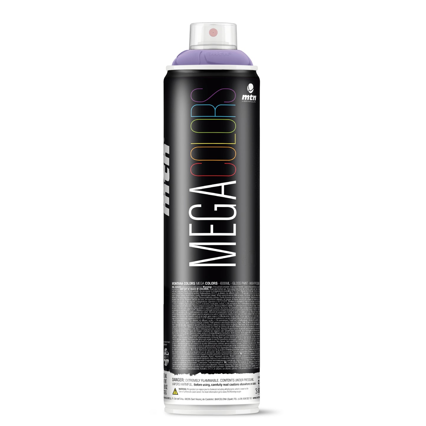 MTN Mega Spray Paint - 600mL - RV214 - Violet