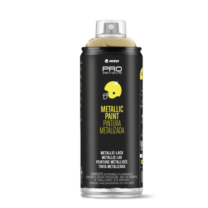 MTN PRO Spray Paint - Metallic Gold 400ml