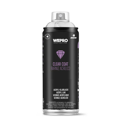 MTN WEPRO Spray Paint - Clear Coat 400ml (Acrylic Varnish)