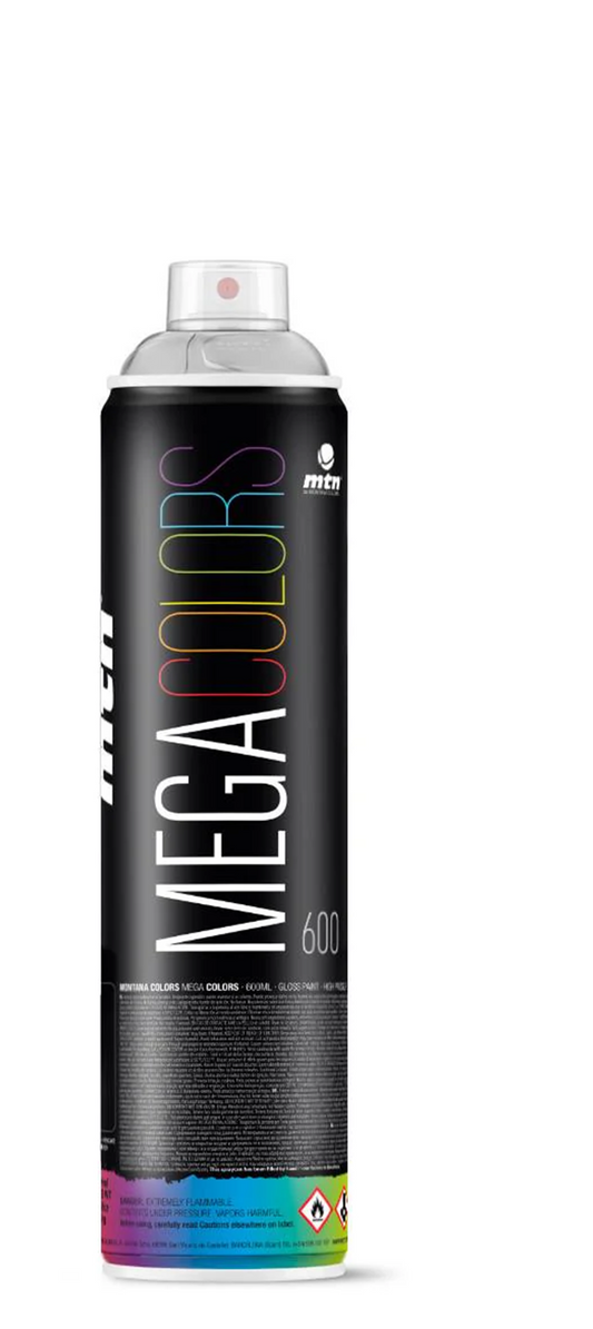 MTN Mega Spray Paint - 600ml - Silver Chrome